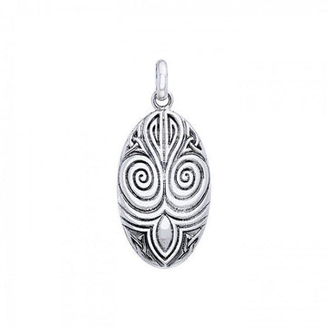 A revered tradition ~ Sterling Silver Celtic Maori Pendant Jewelry TPD1206 - Jewelry